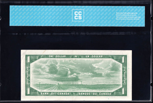 1954 Bank of Canada $1 *I/O "0640640" Replacement Rotator CCCS EF45 (BC-37bA)