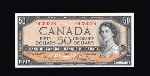 1954 Bank of Canada $50 Modified Lawson Bouey EF (BC-42c)