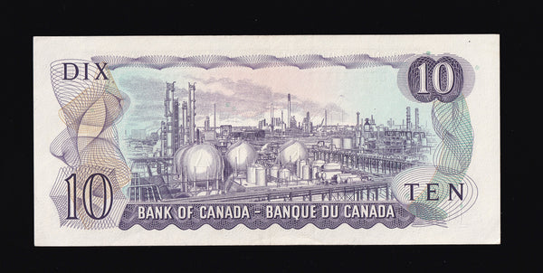 1971 Bank of Canada $10 in AU (BC-49a)