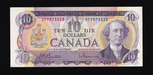 1971 Bank of Canada $10 in AU (BC-49a)