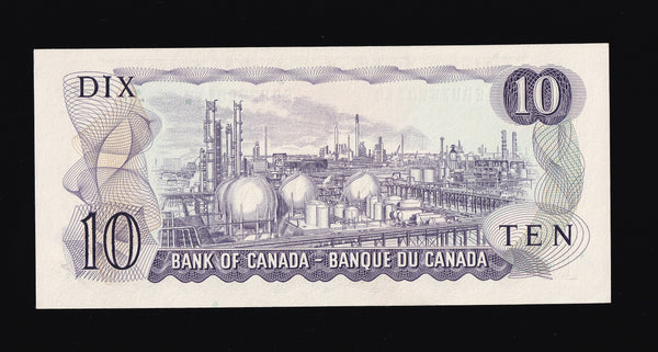 1971 Bank of Canada $10 in AU / UNC (BC-49c-i)