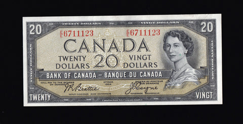1954 Bank of Canada $20 Modified EF (BC-41a)