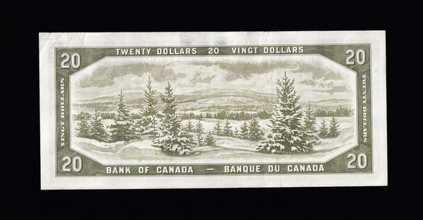 1954 Bank of Canada $20 Modified EF (BC-41a)