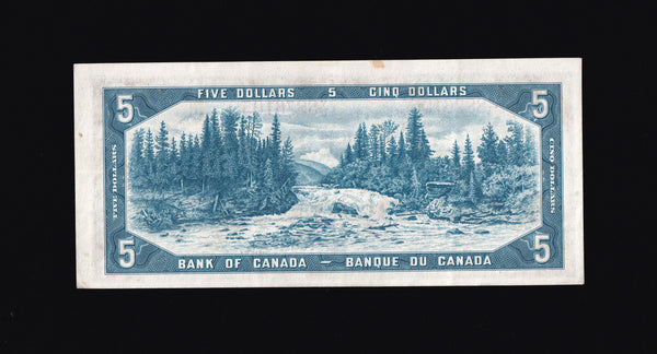 1954 Bank of Canada $5 Modified in VF/EF (BC-39b)