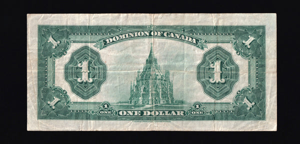 1923 Dominion of Canada $1 in VF (DC-25g)