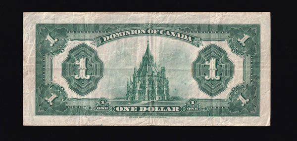 1923 Dominion of Canada $1 "Bronze Seal" in VF (DC-25i)