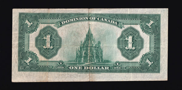 1923 Dominion of Canada $1 in VF (DC-25h)