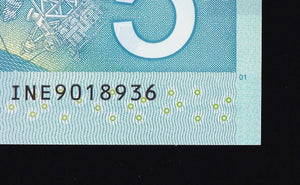 2013 Bank of Canada $5 with Printing Plates #01