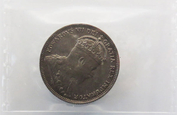 1905 Canadian 25 cents Certified ICCS EF45