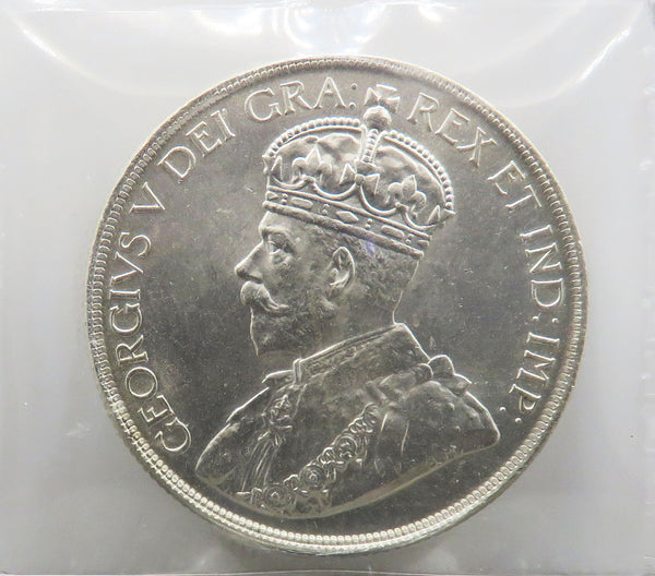 1936 Canadian Silver Dollar $1 Graded ICCS MS-63