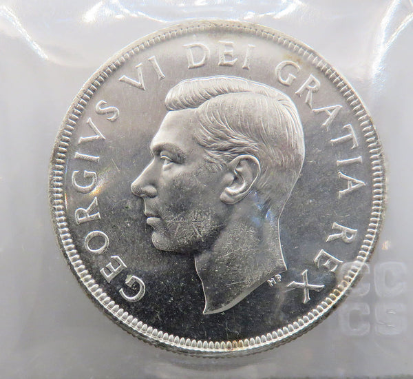 1950 Canadian Silver Dollar $1 "Arnprior" Graded CCCS MS-64