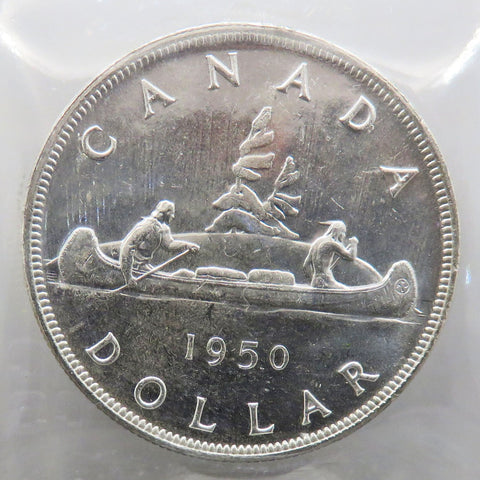 1950 Canadian Silver Dollar $1 "Arnprior" Graded CCCS MS-64