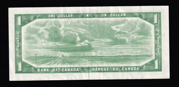 1954 Bank of Canada $1 Replacement *C/F in VF+ (BC-37cA)