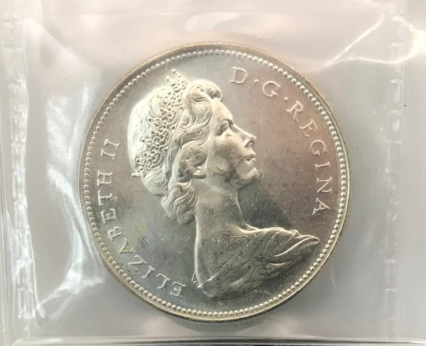 1966 Canadian Silver $1 ICCS MS-64