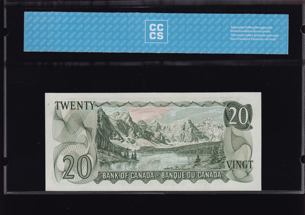 1969 Bank of Canada $20 CCCS UNC64 (BC-50b)