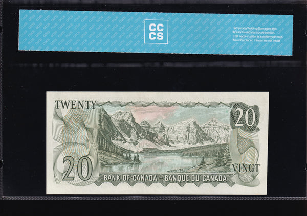 1969 Bank of Canada $20 CCCS Choice UNC-63 Consecutive 1 of 3 (BC-50b)