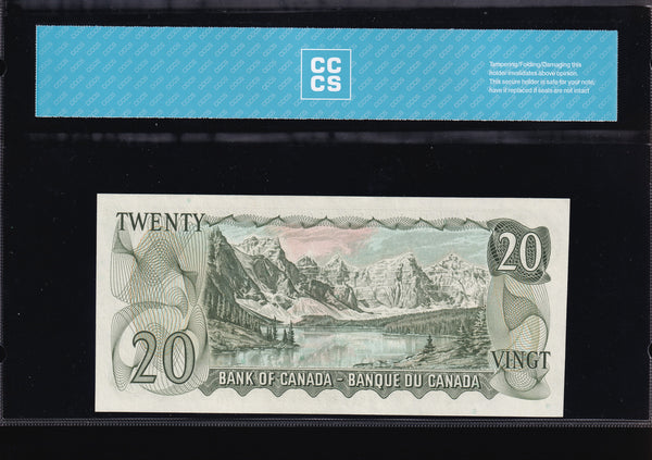 1969 Bank of Canada $20 CCCS Choice UNC-63 Consecutive 2 of 3 (BC-50b)