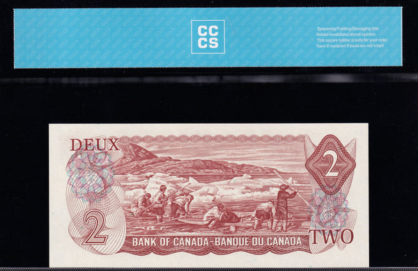 1974 Bank of Canada $2 Replacement *BC Certified CCCS UNC-62 (BC-47aA)