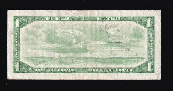 1954 Bank of Canada $1 Replacement *B/M "NO FPN" (BC-37bA-i)