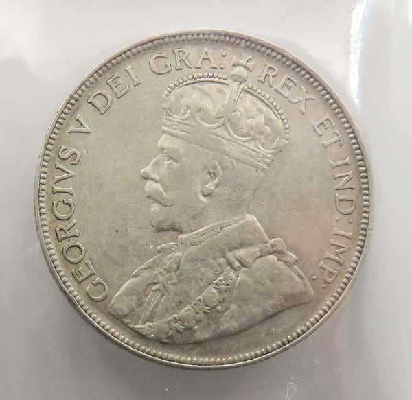 1934 Canadian 50 Cents CCCS VF30